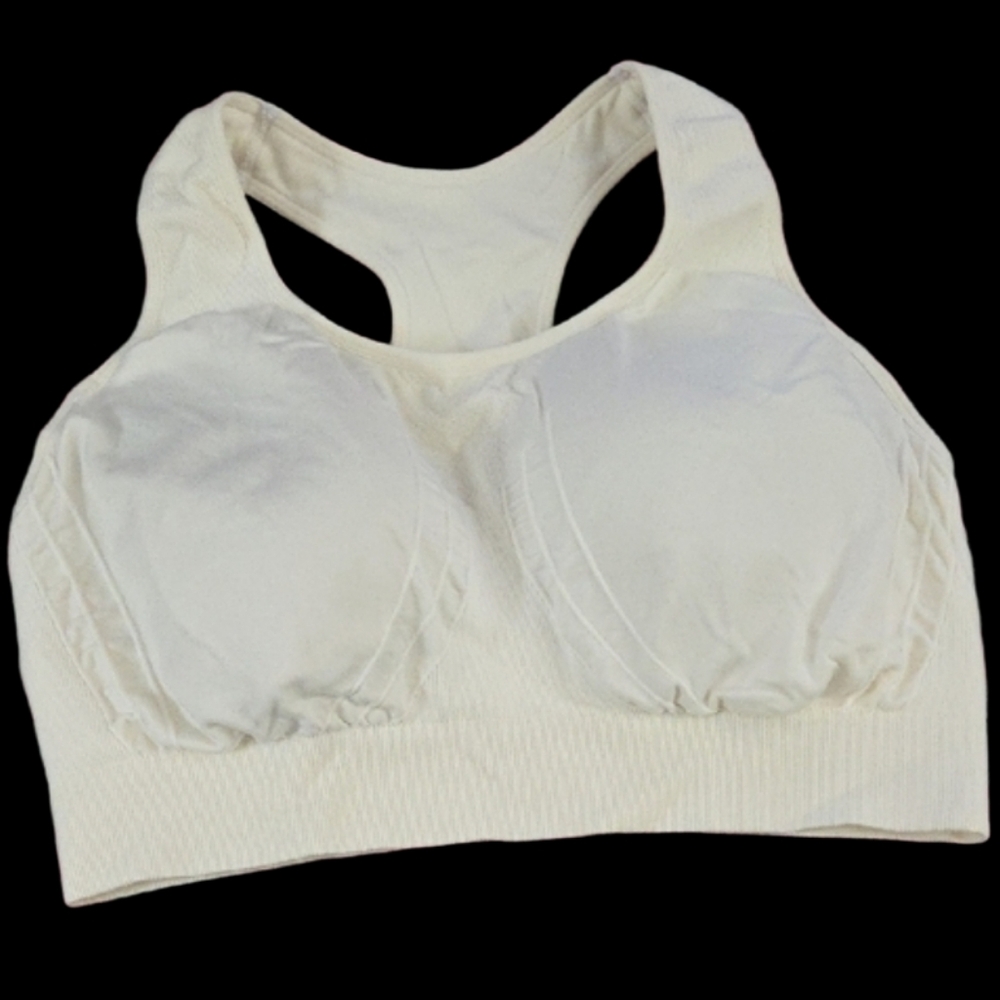 Truekind Women's White Sports Bra